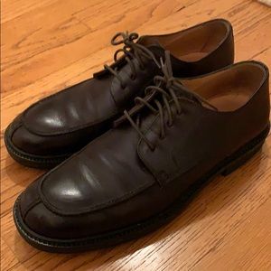 J Crew Leather Tie Dress Shoe